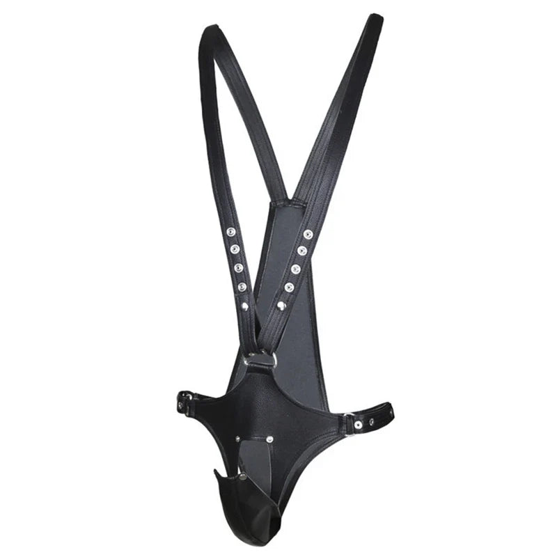 Dylan Leather Underwear Harness