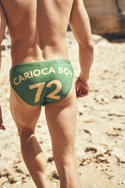CARIOCA BOY SWIM BRIEF RIO GREEN
