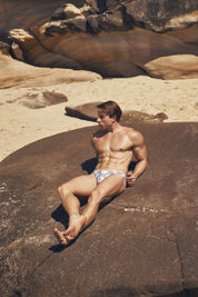 CARIOCA BOY SWIM BRIEF BLACK ONYX/WHITE