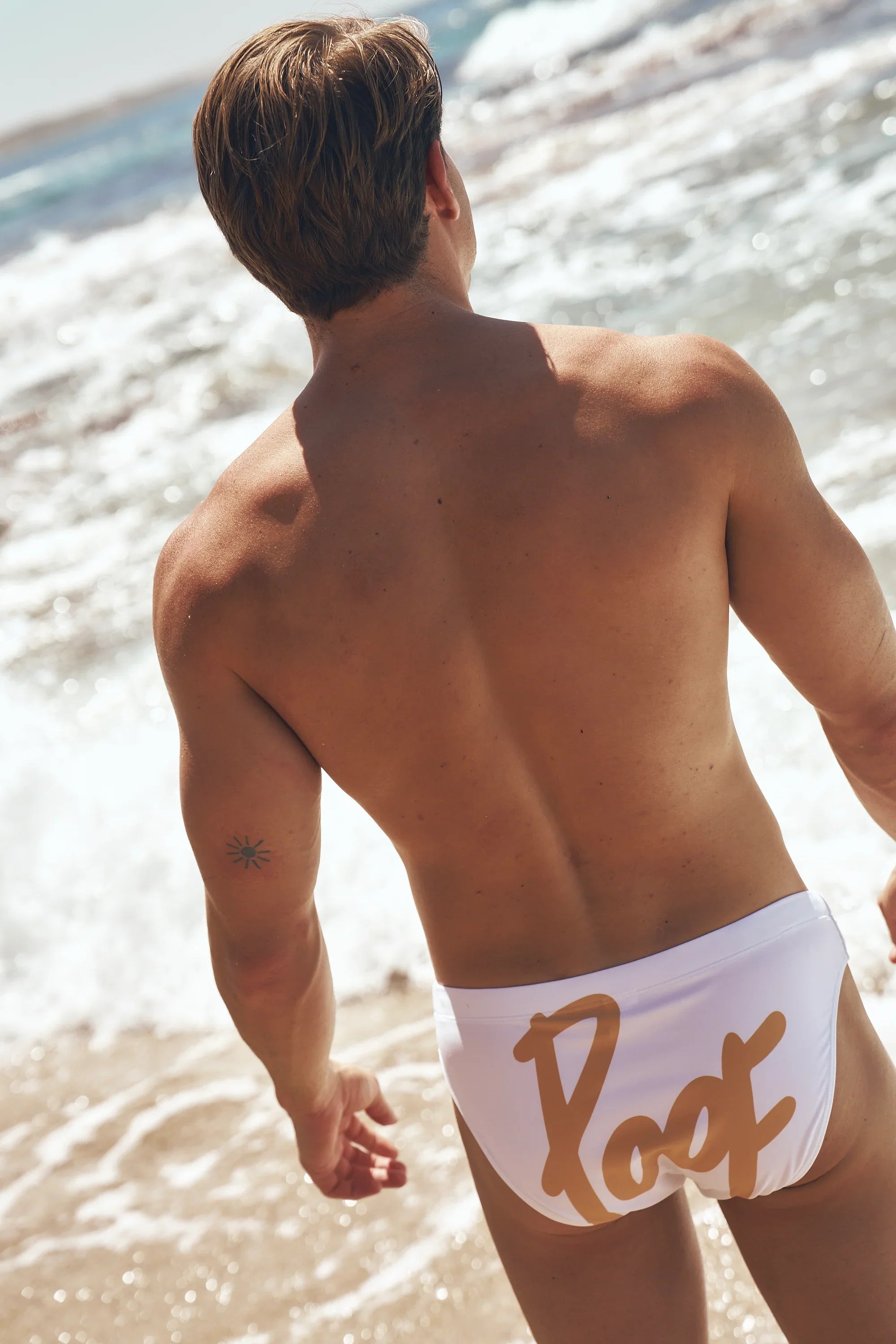 CARIOCA BOY SWIM BRIEF COCONUT MILK