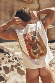 CARIOCA BOY SWIM THONG HIBISCUSS